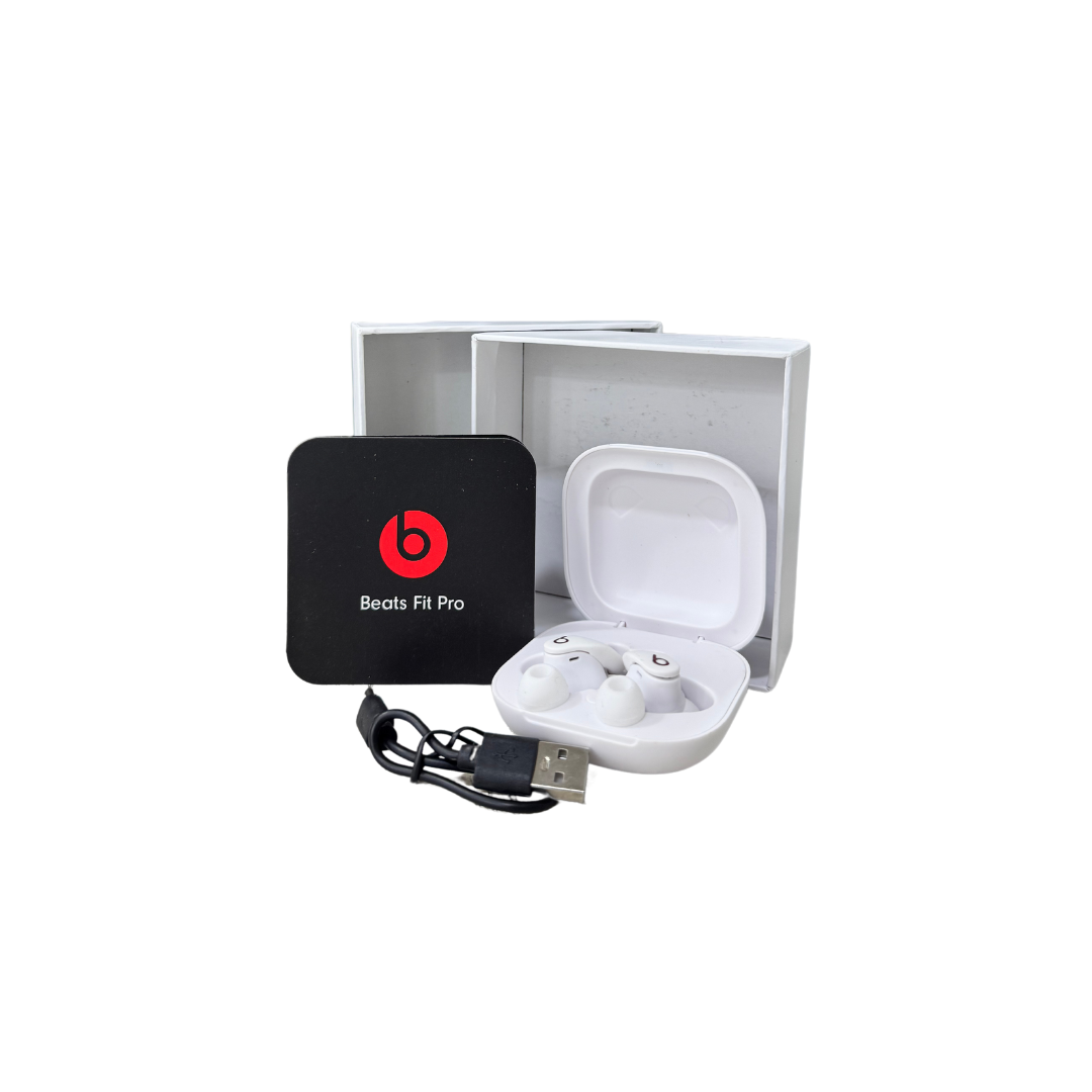 Beats Fit Pro True Wireless Noise Cancelling Earbuds, White