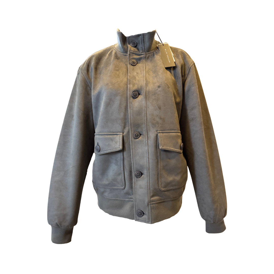Elie Tahari, Faux Leather, Dusty Olive, Size Medium