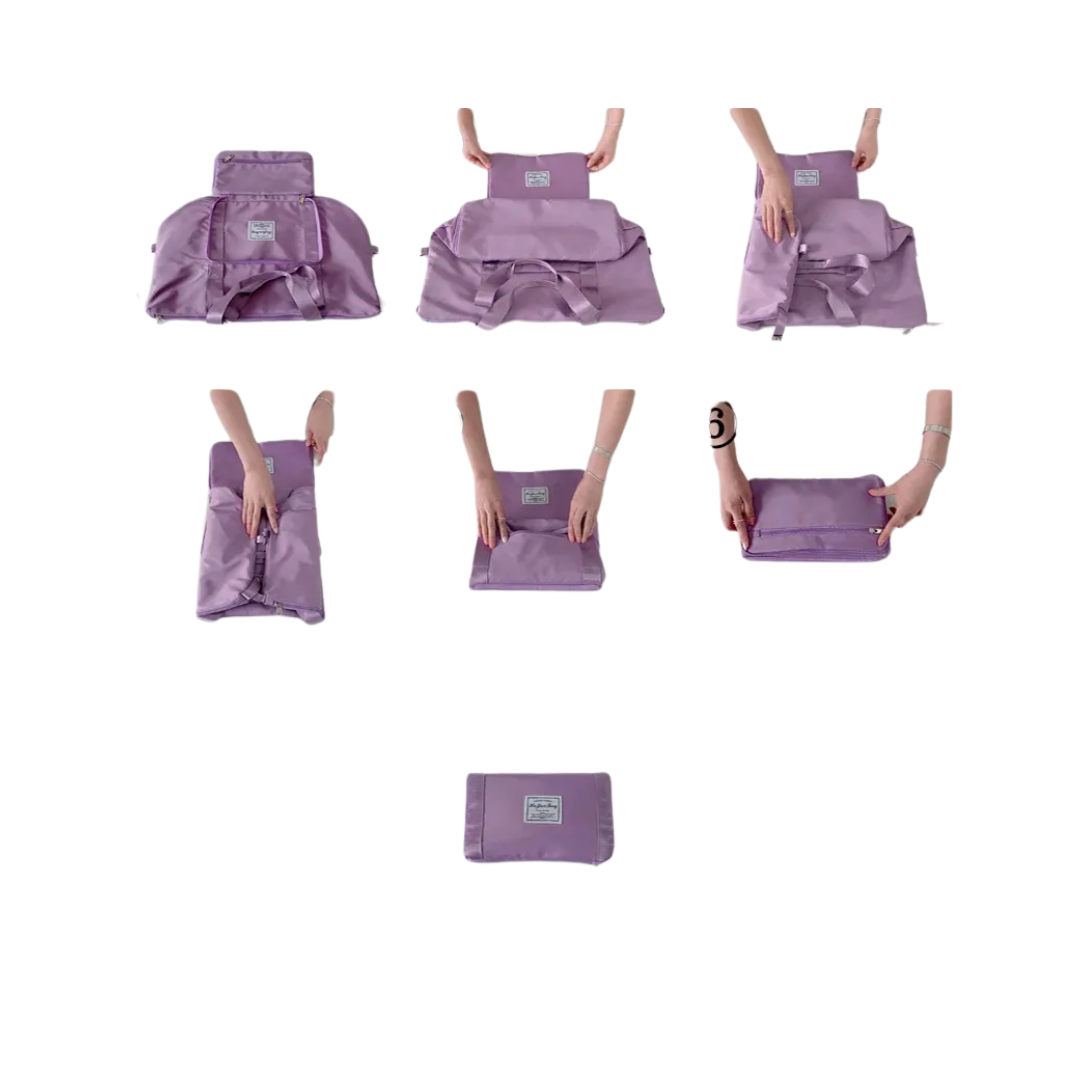 Expandable High Quality Waterproof Duffel Bag – Portable Shoulder and Thickened Handle Bag
