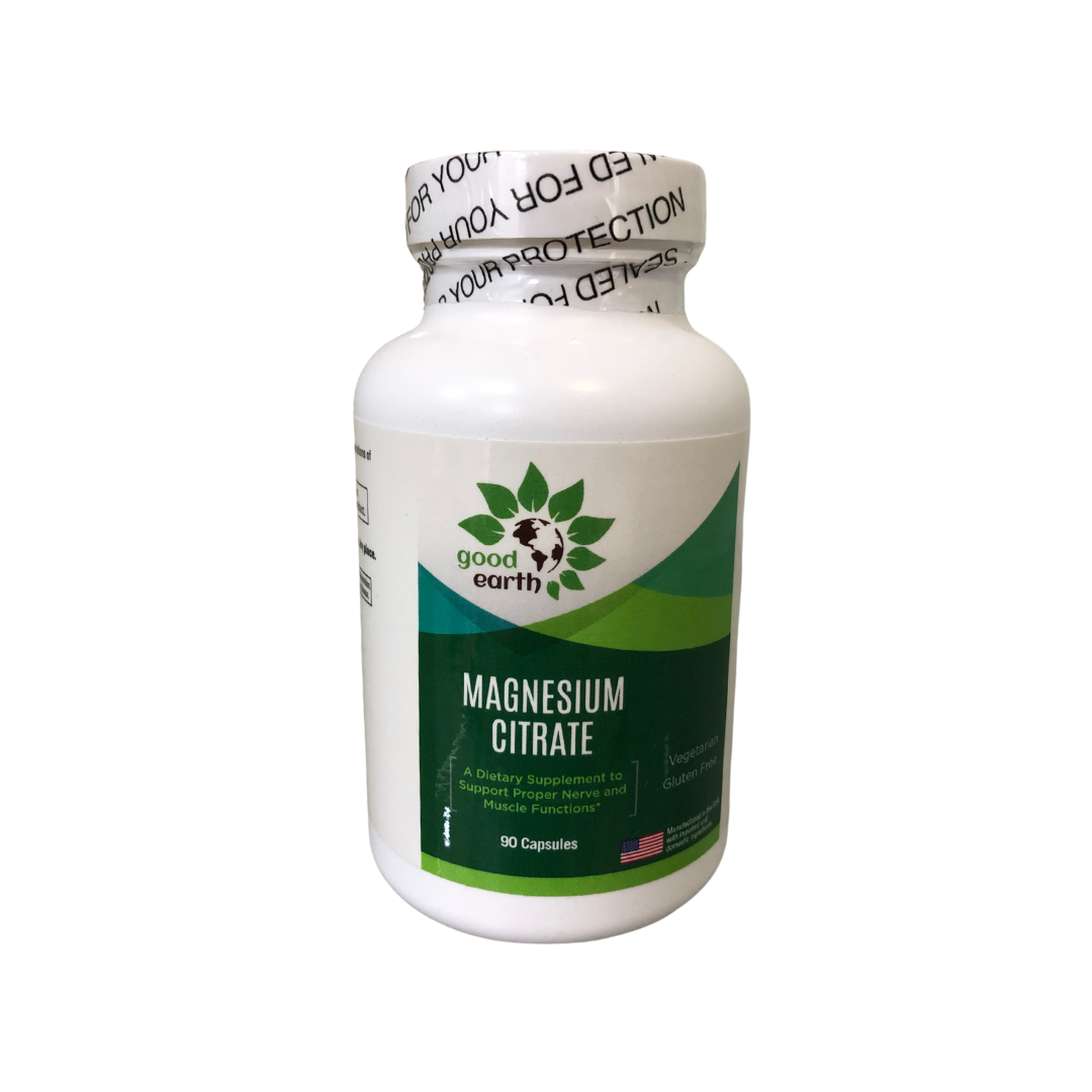 Good Earth Supplements, Magnesium Citrate Vitamin - 60 capsules