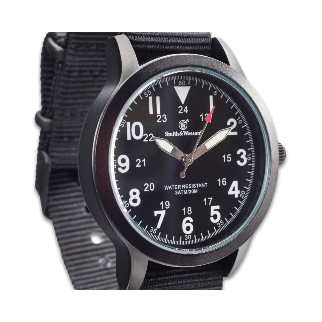 Smith & Wesson Men's Nato Field Watch, 2 Color Options