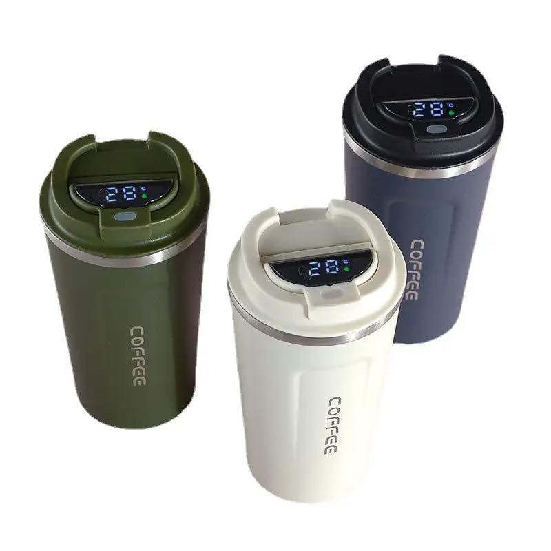 Smart Temperature Display Stainless Steel Insulated Water Cup – Available in 380ml & 510ml