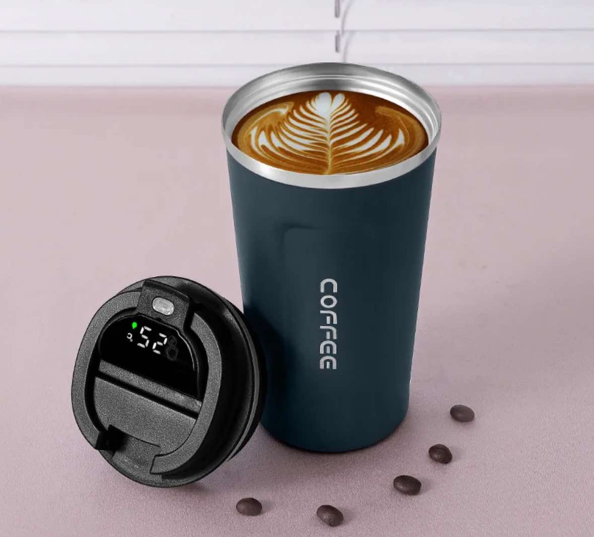 Smart Temperature Display Stainless Steel Insulated Water Cup – Available in 380ml & 510ml