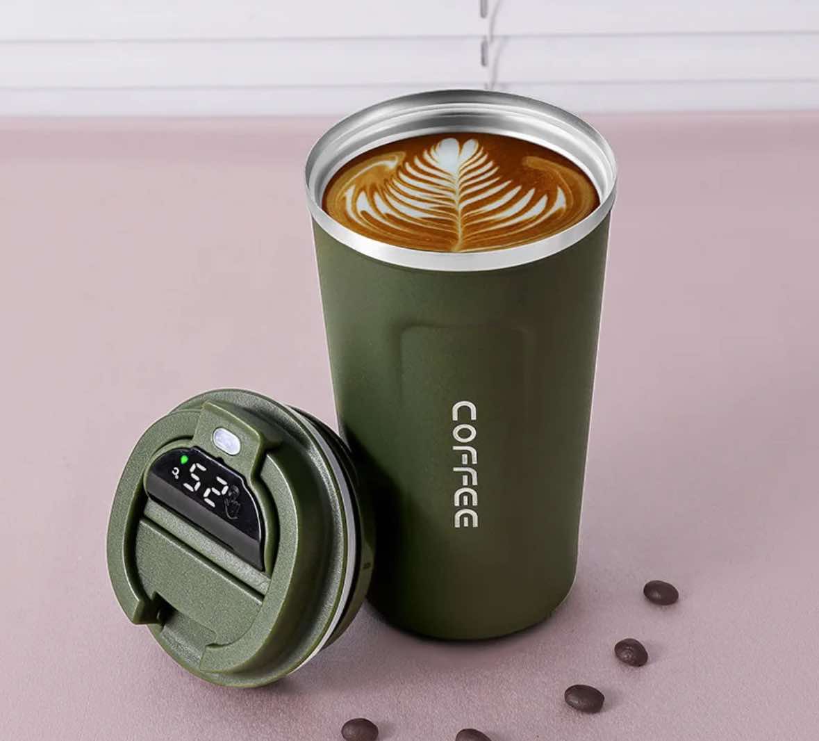 Smart Temperature Display Stainless Steel Insulated Water Cup – Available in 380ml & 510ml