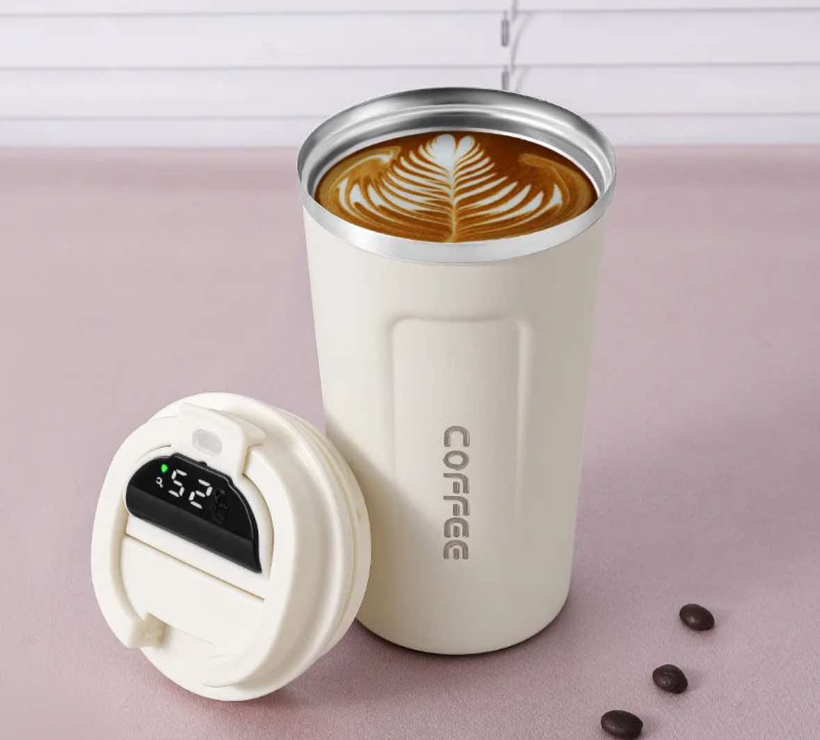 Smart Temperature Display Stainless Steel Insulated Water Cup – Available in 380ml & 510ml