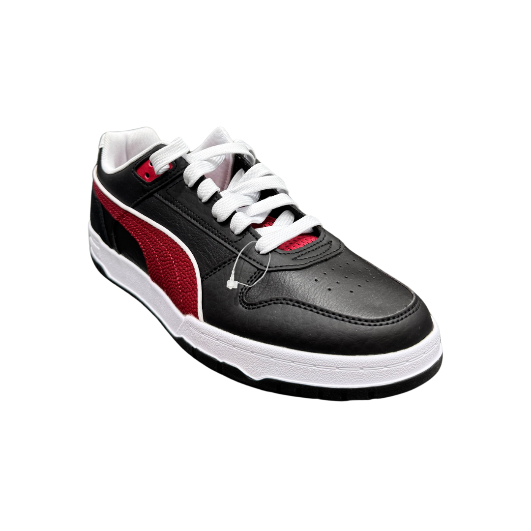 Puma Men’s RBD Game Low Retro Club Unisex Sneakers, White-Black-Club Red