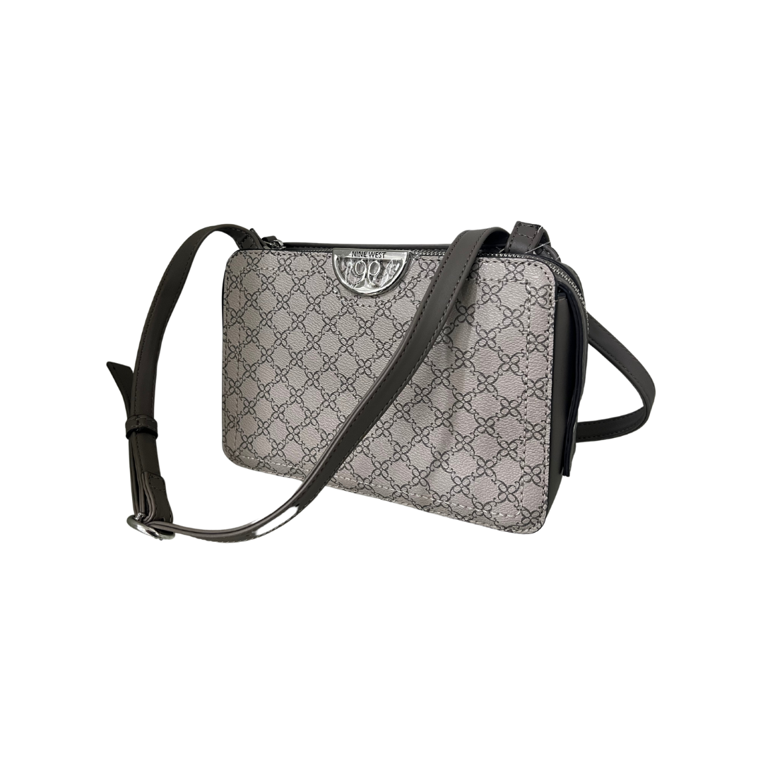 Nine West Calandra Cross Body Bag, Grey