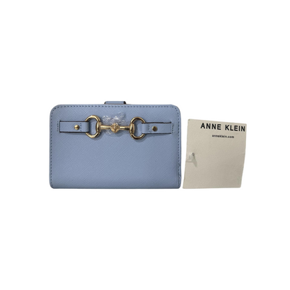 Anne Klein Horebit Snap Wallet, Light Blue