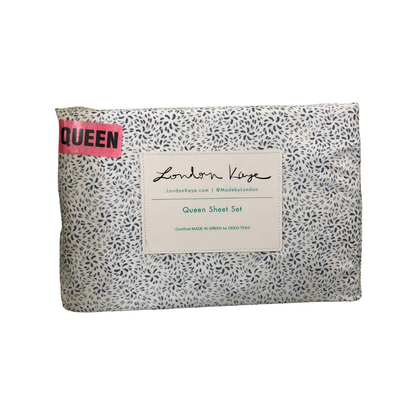 London Kaye Bed Sheet Set, Queen