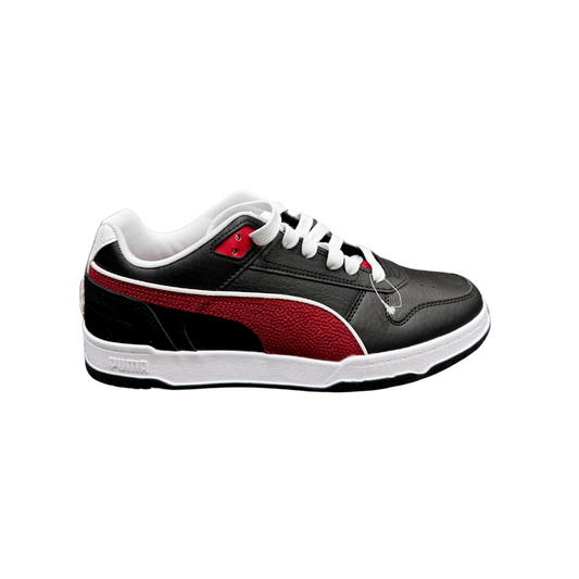 Puma Men’s RBD Game Low Retro Club Unisex Sneakers, White-Black-Club Red