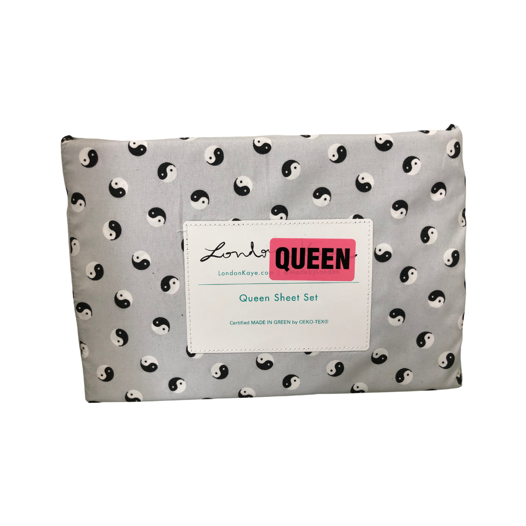 London Kaye Bed Sheet Set, Queen